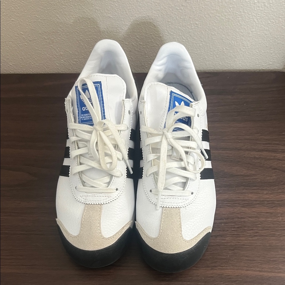 adidas White Black Classic Sneakers